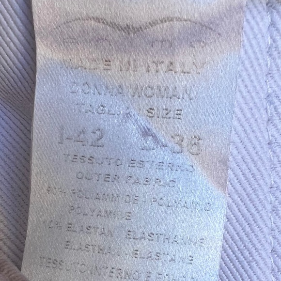 Animo Donna Breeches - White - Women's Size I-42, D-36, US size 6 - Picture 4 of 4